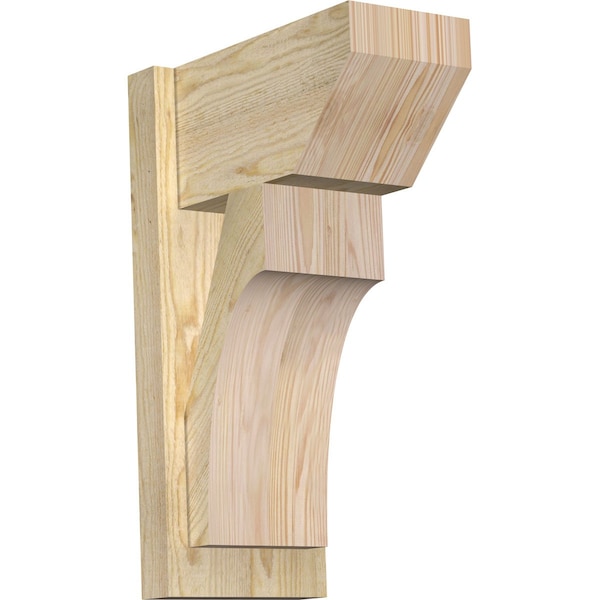 Ekena Millwork Westlake Slat Rough Sawn Outlooker, Douglas Fir, 8"W x 14"D x 22"H OUT08X14X22WTL06RDF - main